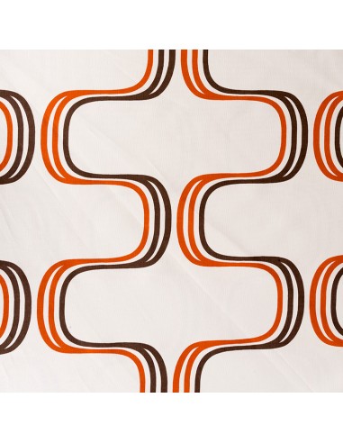 Onda Vertical Naranja y Chocolate