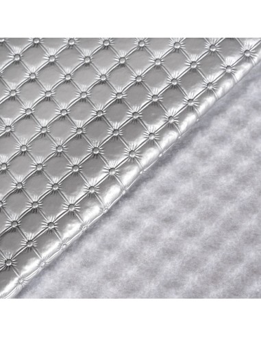 Grey Diamond Leatherette