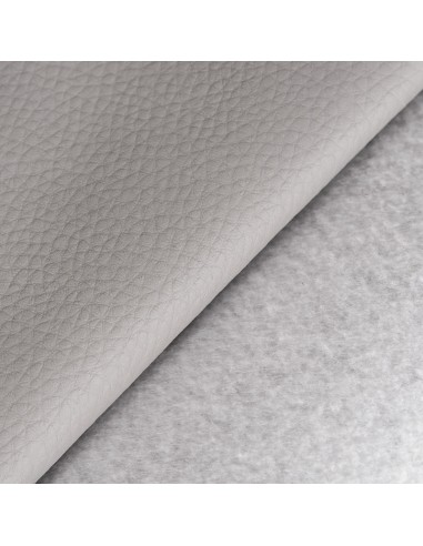 Plain Leatherette Grey