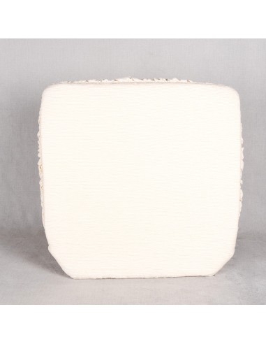 Cojín para asiento blanco roto