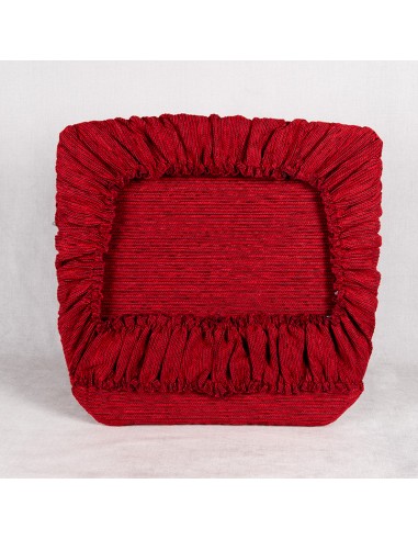 Red seat cushion