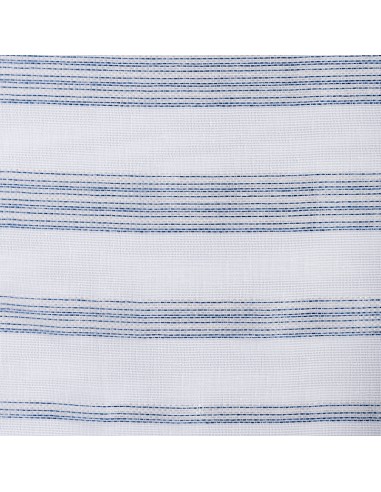 Transparent Blue Stripe Visor