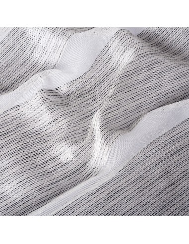 Transparent Visor Grey Stripe