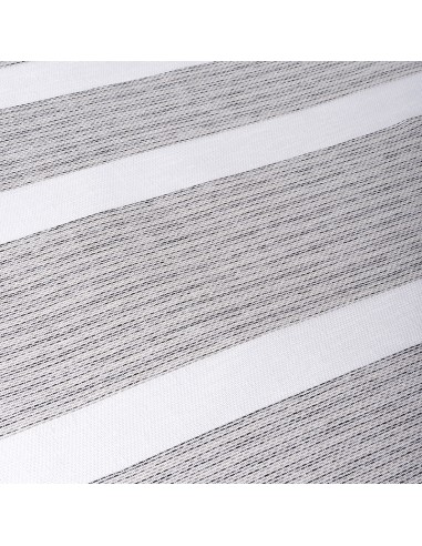 Transparent Visor Grey Stripe