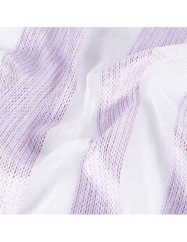 Purple Stripe Transparent Visor