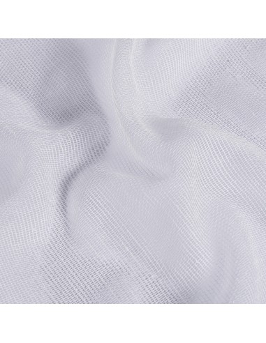 Visillo Transparente Raya Morada