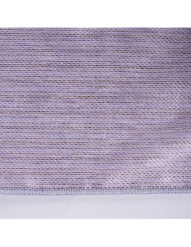 Visillo Transparente Raya Morada