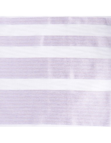 Purple Stripe Transparent Visor