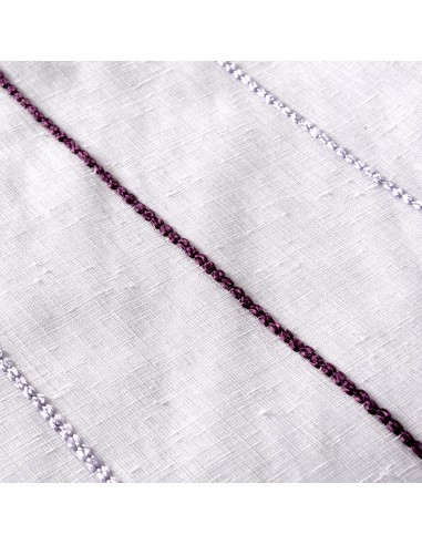 Visillo Rayas Malva