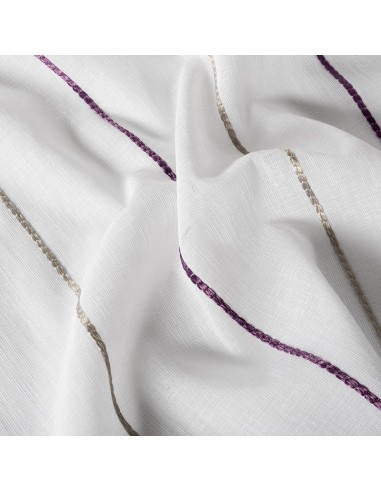 Striped Visor Embroidered Grey and...