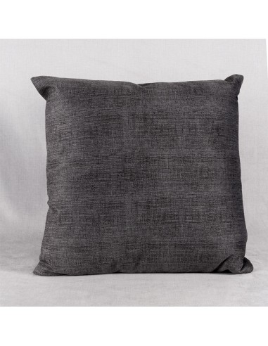 Funda de Cojín Gris Aterciopelado