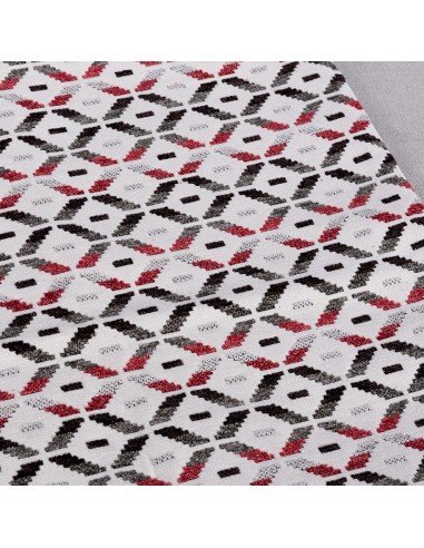 Red Print Cushion Cover