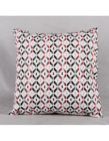 Red Print Cushion Cover
