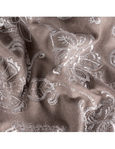 Brown Embroidery