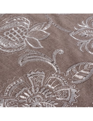 Brown Embroidery