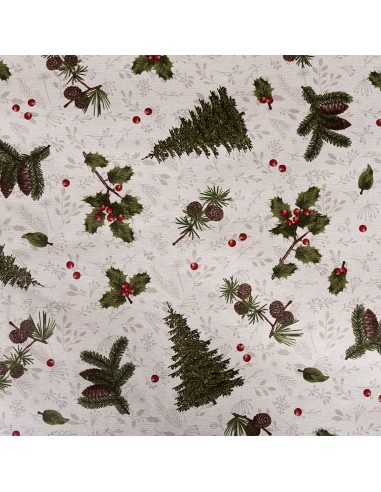 Woodland Christmas Resin Beige