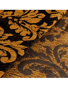 Chenille Flowers Mustard 2