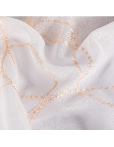 Embroidered Circle Visillo