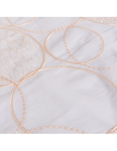 Embroidered Circle Visillo