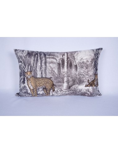 RECTANGULAR CHEETAH CUSHION COVER