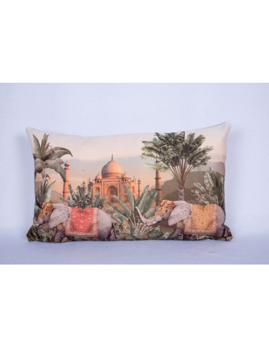 RECTANGULAR INDIAN ELEPHANT CUSHION...