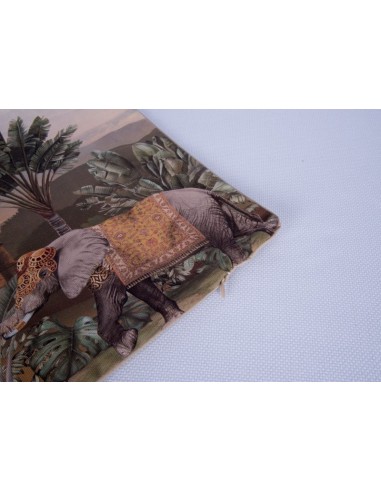 RECTANGULAR INDIAN ELEPHANT CUSHION...