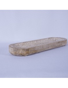 CENTRO MESA FLORES MADERA 2