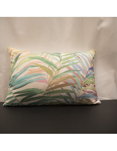 FUNDA DE COJIN HOJAS