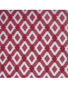 ROMBO  ROJO JACQUARD
