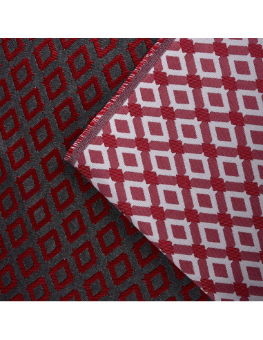 ROMBO  ROJO JACQUARD