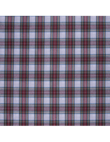 CUADRO ESCOCÉS BLANCO