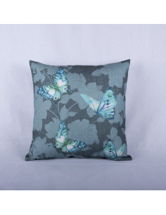 FUNDA COJIN MARIPOSAS