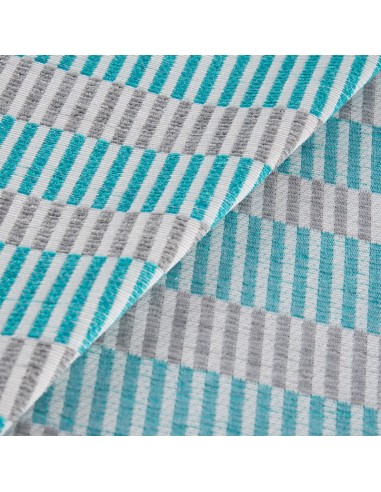 Chenille Oceano Jacquard Kandy Turquoise